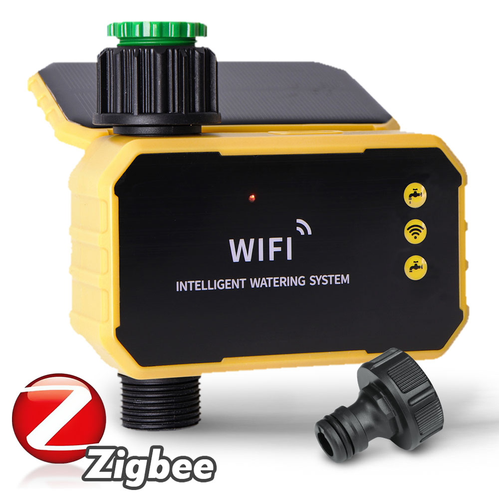 Smart Garden Zigbee - Zigbee-temporizador de riego inteligente, carga Solar