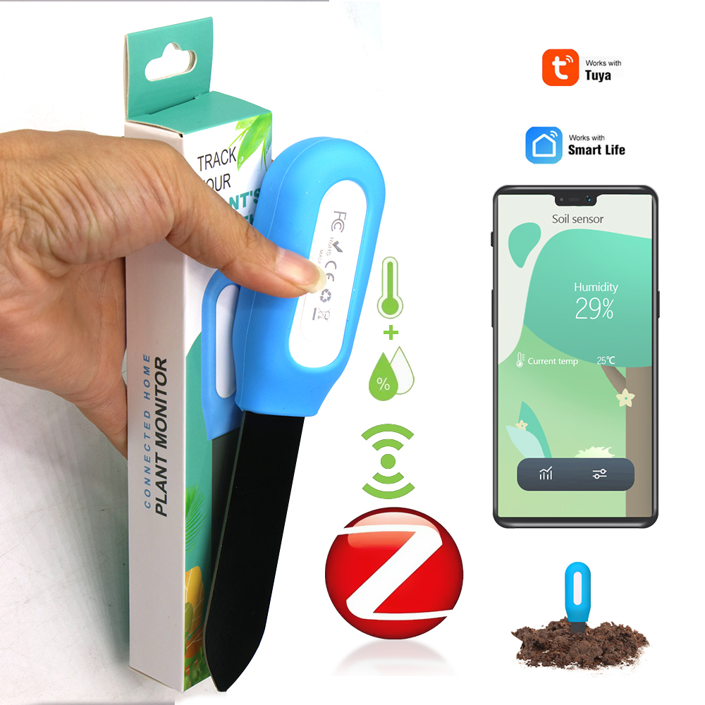 Smart Garden Usa - Sensor inteligente de suelo Zigbee para