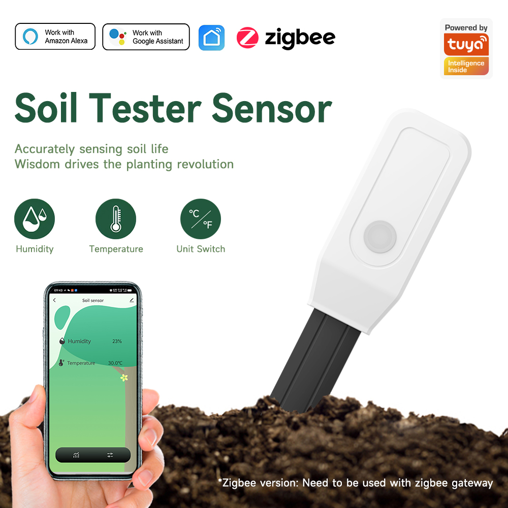 Smart Garden Zigbee - Sensor Inteligente para Medir la Humedad