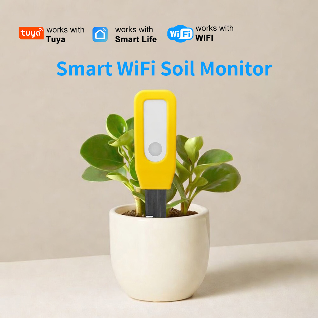 Smart Garden Monitor - Monitor de Suelo WiFi Tuya, Sensor