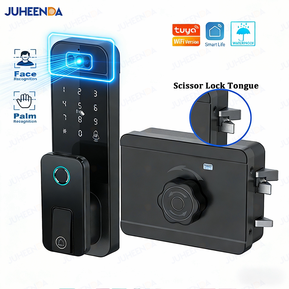 Smart Garden Door Lock - Cerradura Inteligente WiFi Tuya con Reconocimiento