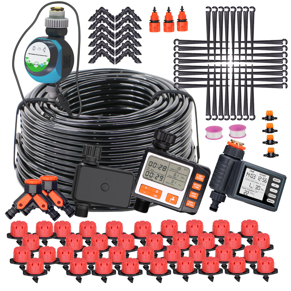 Smart Garden Monitor - Kit de riego automático con goteros