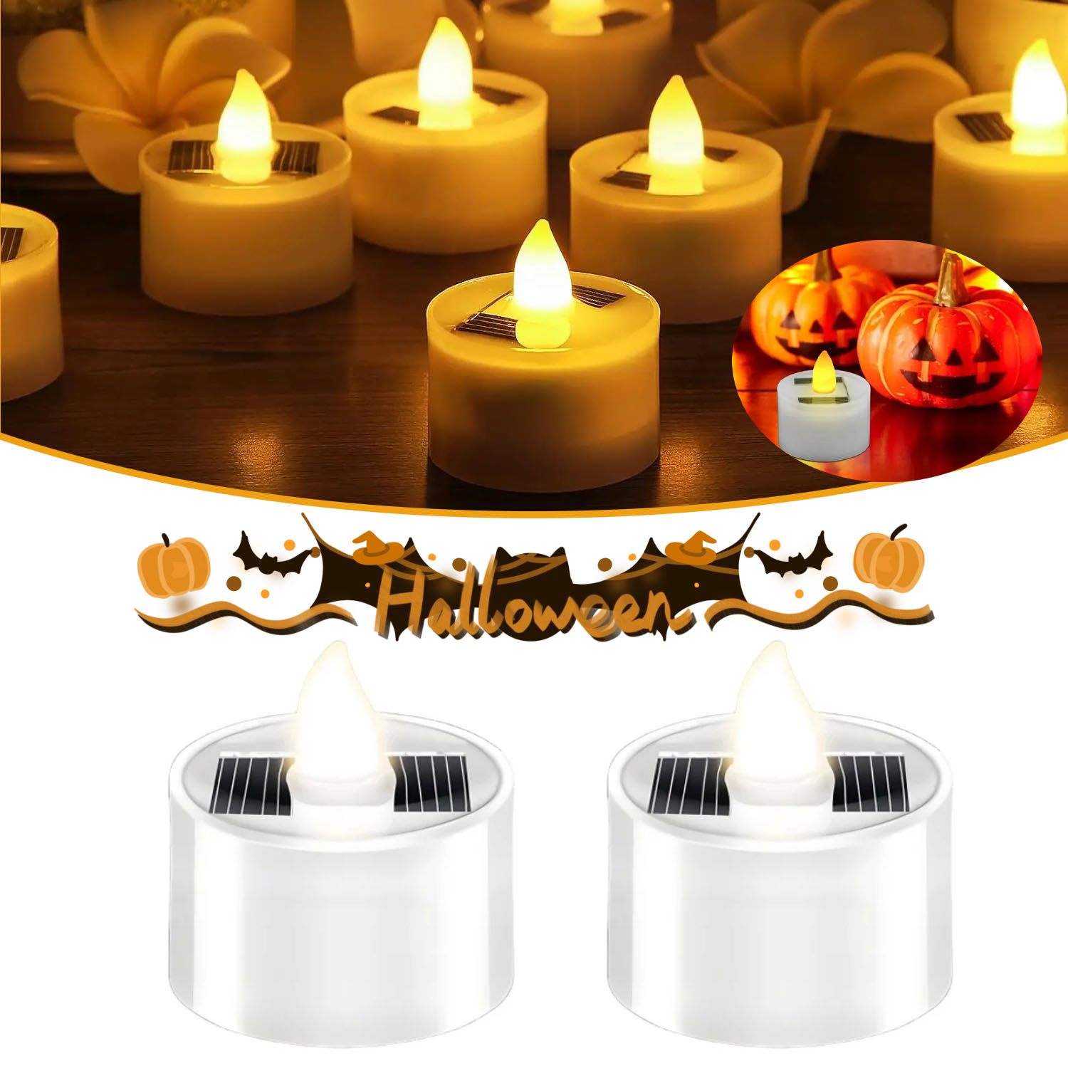 Smart Garden Lighting System - 1-10 Uds. Luces de té solares