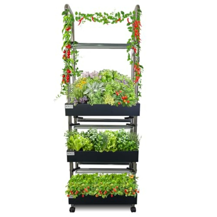 Smart Garden Lighting System - Sistema de cultivo hidropónico interior: jardín
