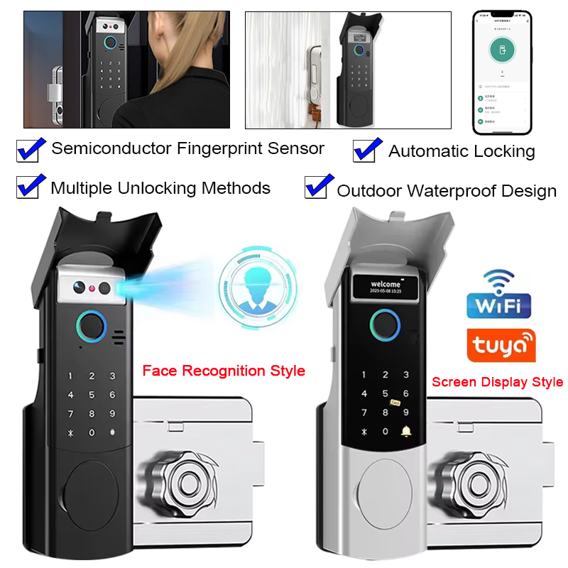 Smart Garden Door Lock - Cerradura Inteligente para Puerta con Huella