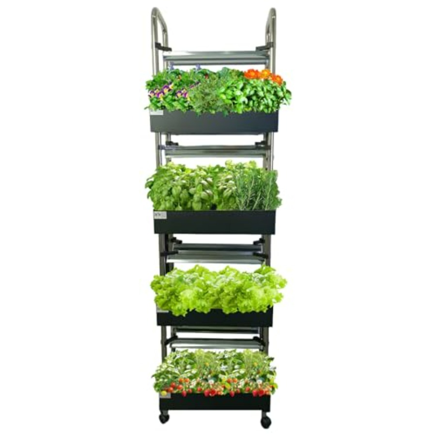 Smart Garden Lighting System - Sistema de cultivo hidropónico interior: jardín