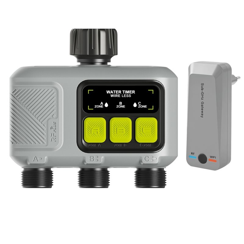 Smart Garden Zone - Temporizador de Agua Inteligente ABMH-Wifi, Controlador