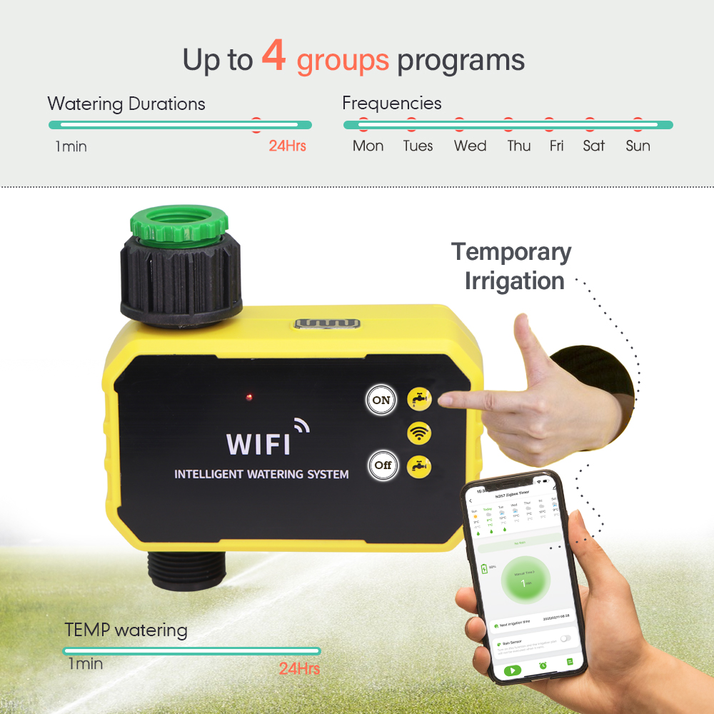 Zigbee-temporizador de riego i - Smart Garden Zigbee reseña y precio