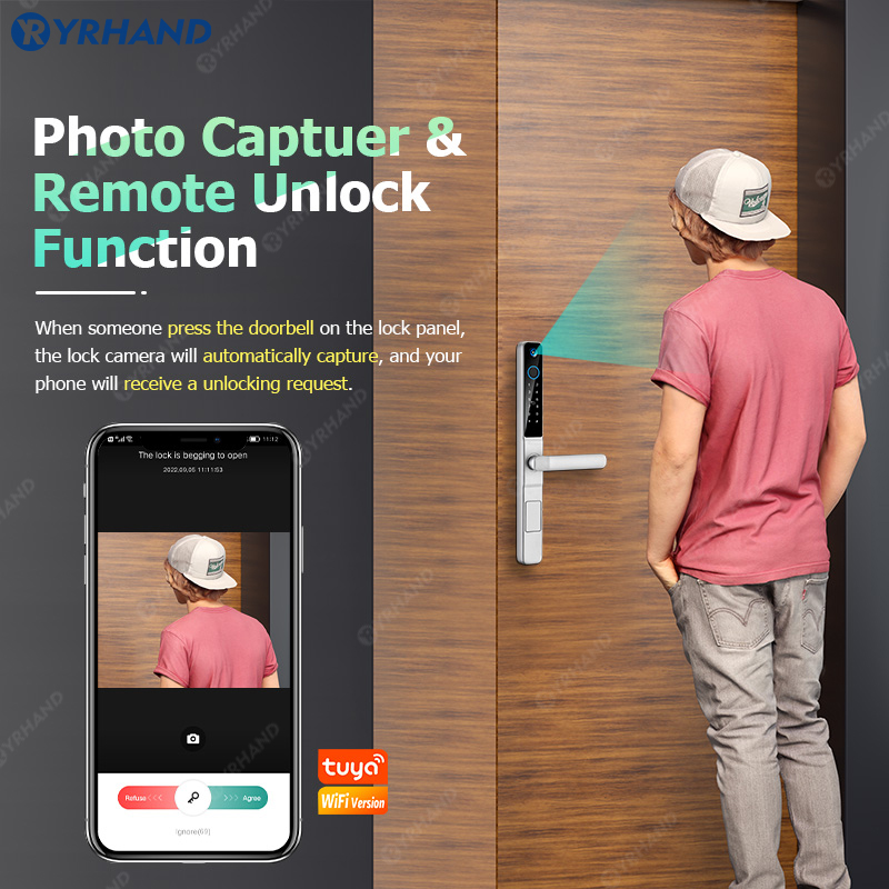 YRHAND IP66 ojo de gato sin ll - Smart Garden Door Lock reseña y precio