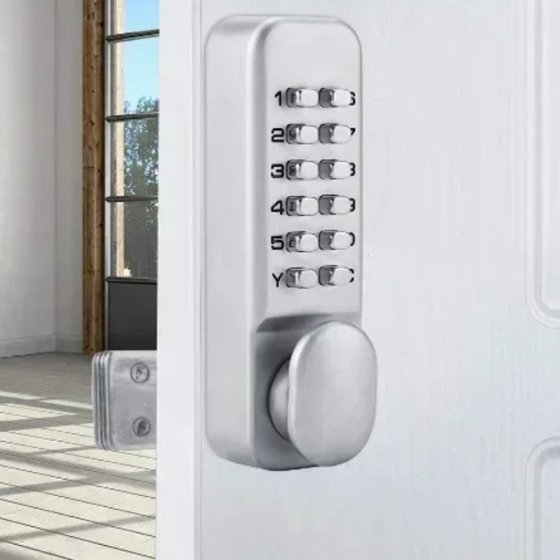 Cerradura exterior a prueba de - Smart Garden Door Lock reseña y precio