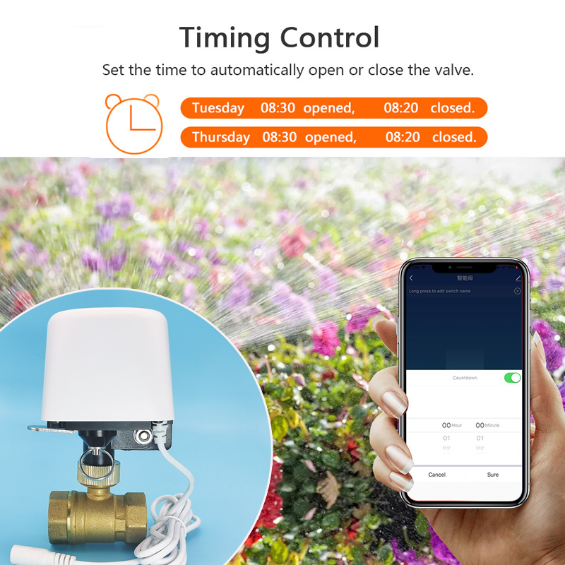Válvula de Agua Inteligente Tu - Smart Garden Zigbee reseña y precio
