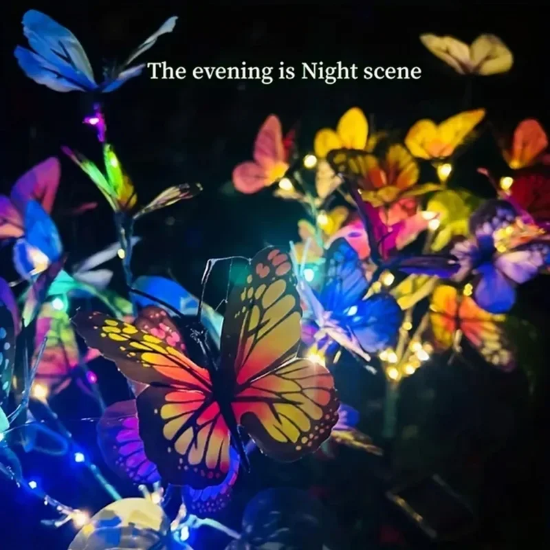 Luces LED solares de mariposa  - Smart Garden Lighting System reseña y precio