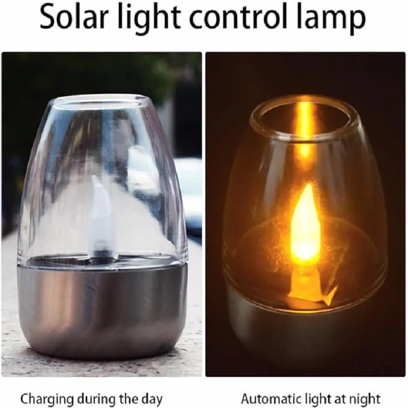 Velas sin llama alimentadas po - Smart Garden Lighting System reseña y precio