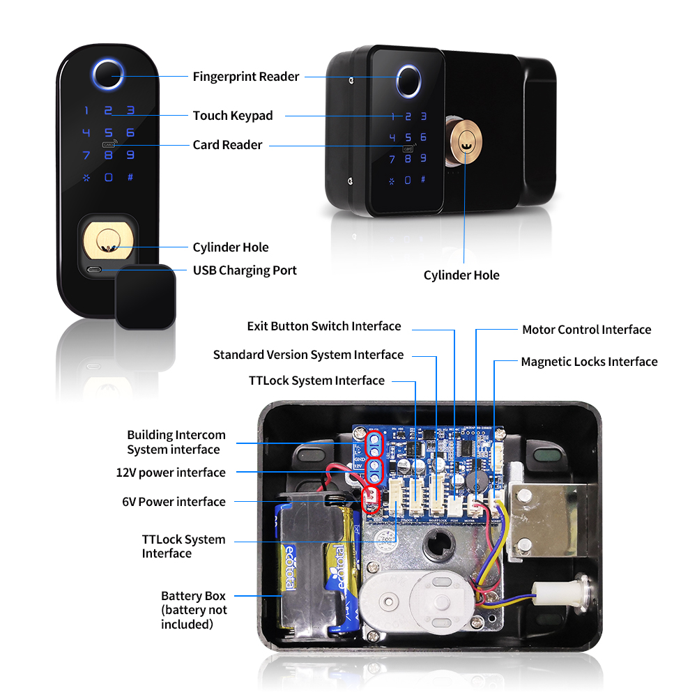 Cerradura inteligente TTLOCK p - Smart Garden Door Lock reseña y precio