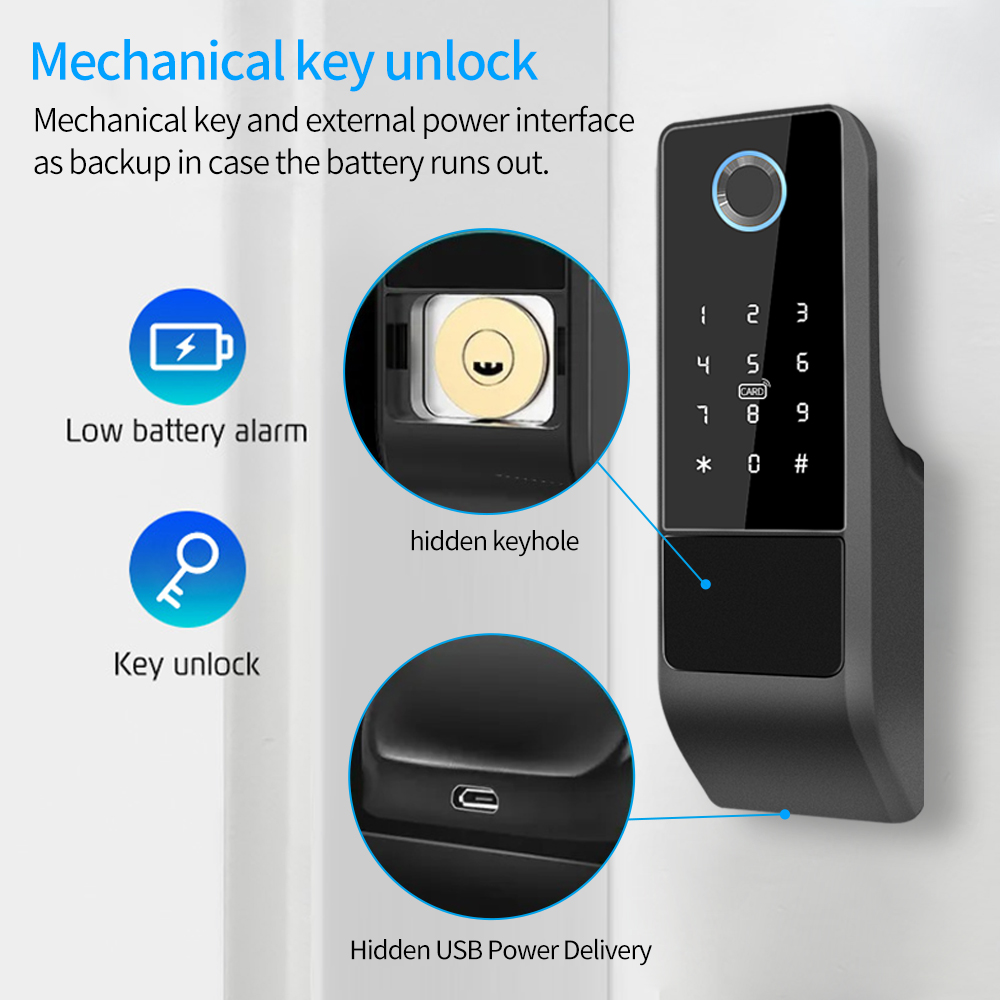 Cerradura de puerta inteligent - Smart Garden Door Lock reseña y precio