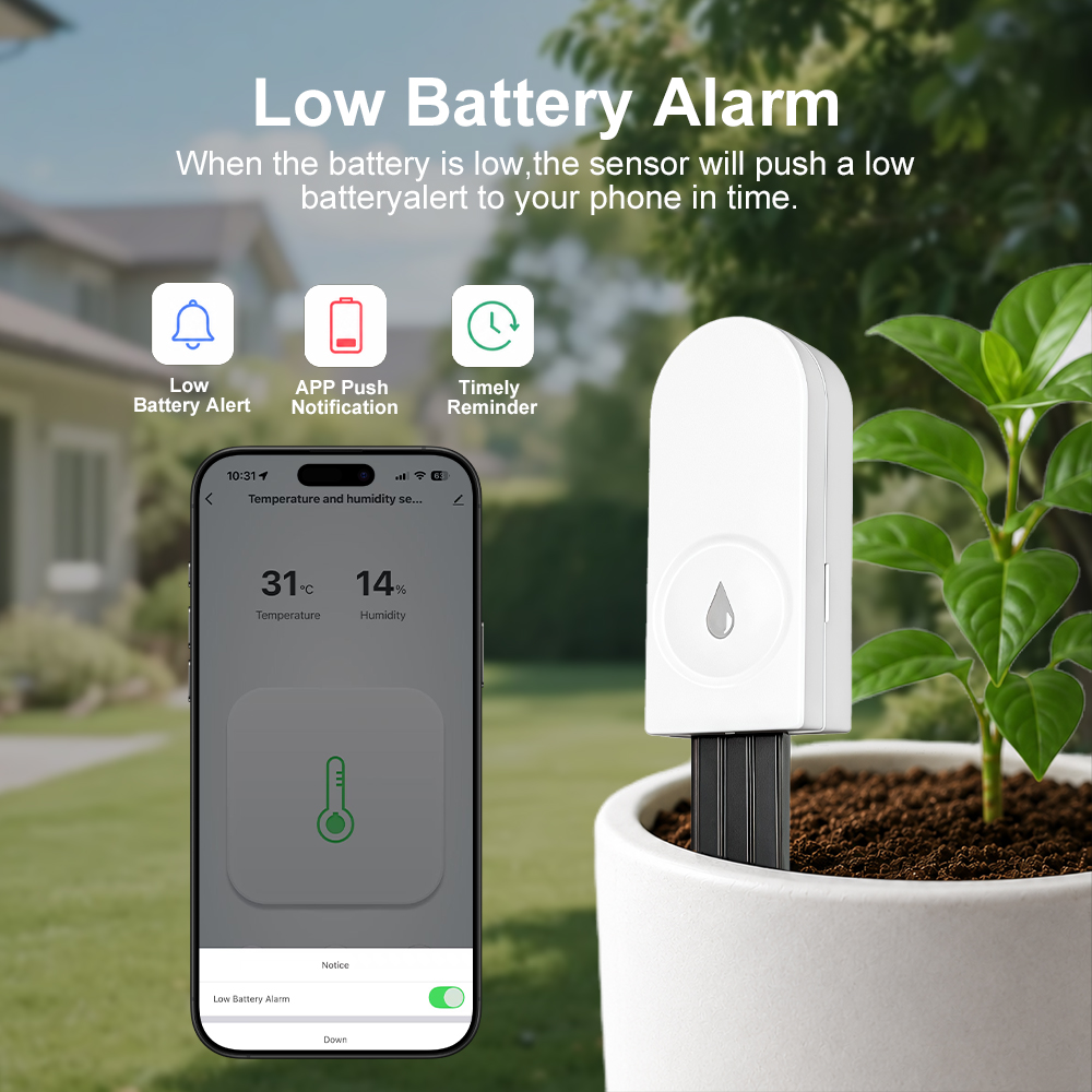 Sensor de Humedad del Suelo Zi - Smart Garden Zigbee reseña y precio