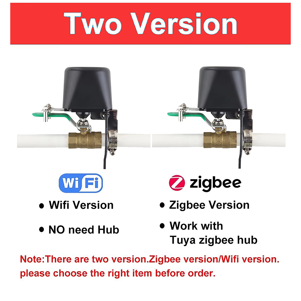 Válvula de agua Tuya Zigbee o  - Smart Garden Zigbee reseña y precio
