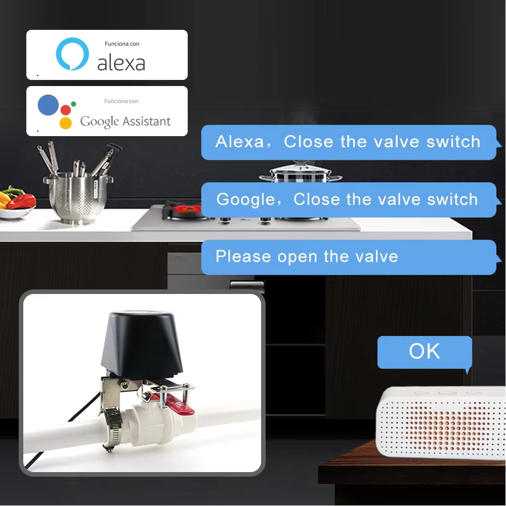 Válvula de agua Tuya Zigbee o  - Smart Garden Zigbee reseña y precio