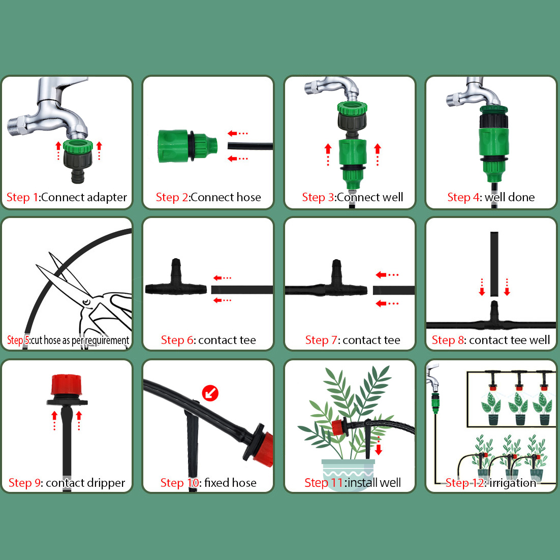 Sistema de riego por goteo par - Smart Garden Monitor reseña y precio