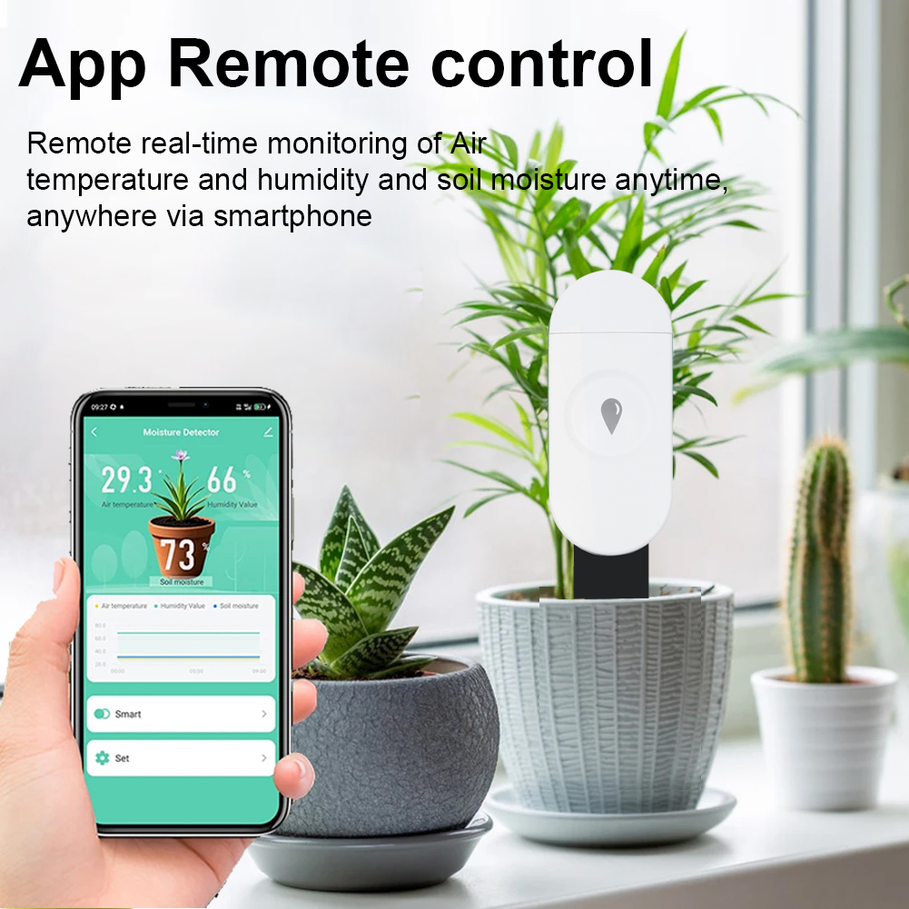 Tuya Zigbee-Detector de temper - Smart Garden Monitor reseña y precio
