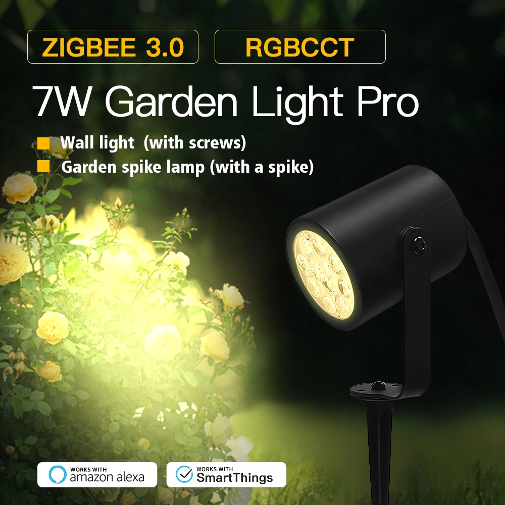 Lámpara LED de Pared Inteligen - Smart Garden Zigbee reseña y precio