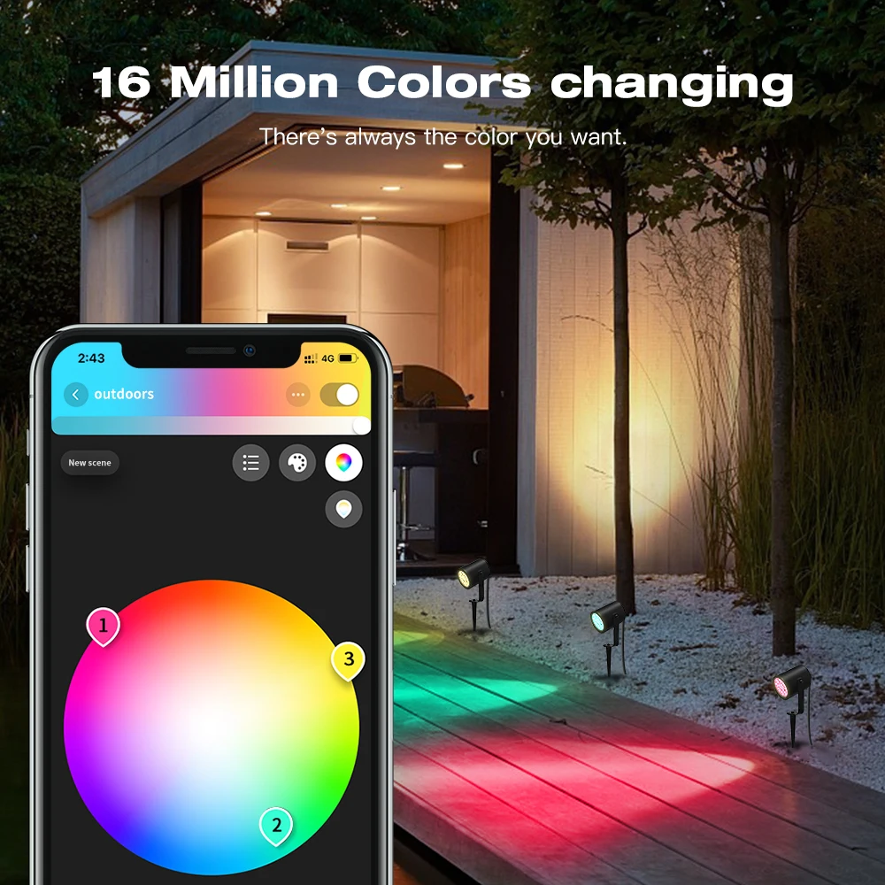 Lámpara LED de Pared Inteligen - Smart Garden Zigbee reseña y precio