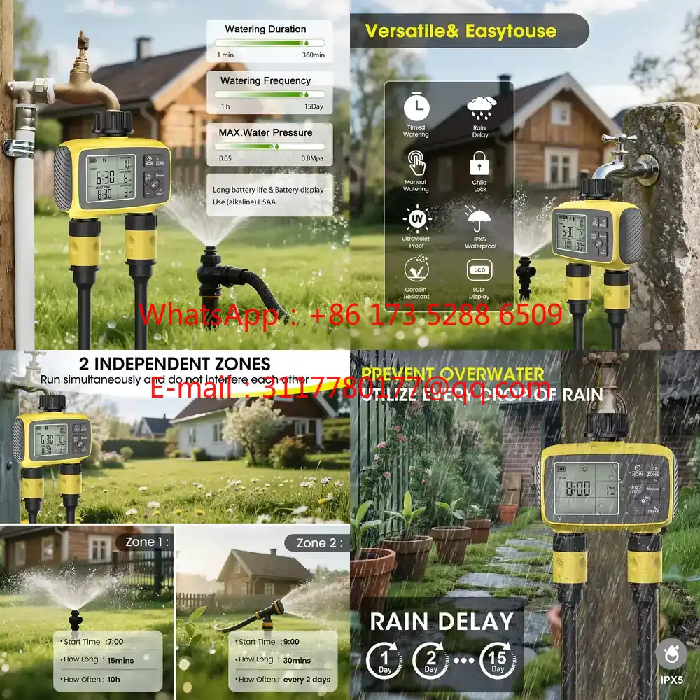 WAP01 Temporizador de Riego pa - Smart Garden Zone reseña y precio