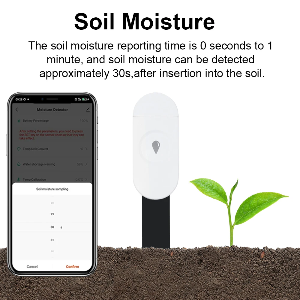 Tuya Zigbee-Detector de temper - Smart Garden Zigbee reseña y precio