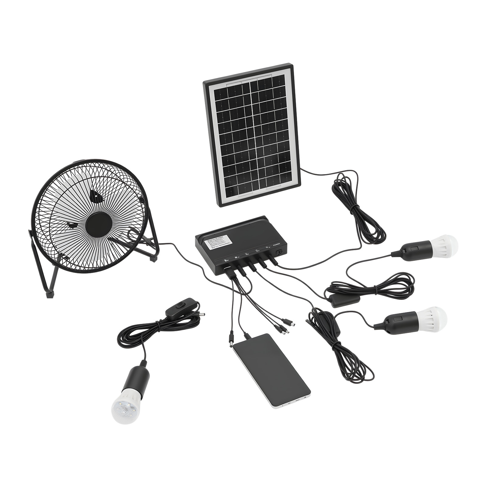 Kit de ventilador y lámpara so - Smart Garden Lighting System reseña y precio