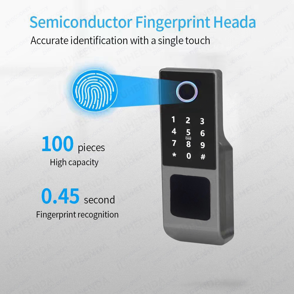 Cerradura de puerta con huella - Smart Garden Door Lock reseña y precio
