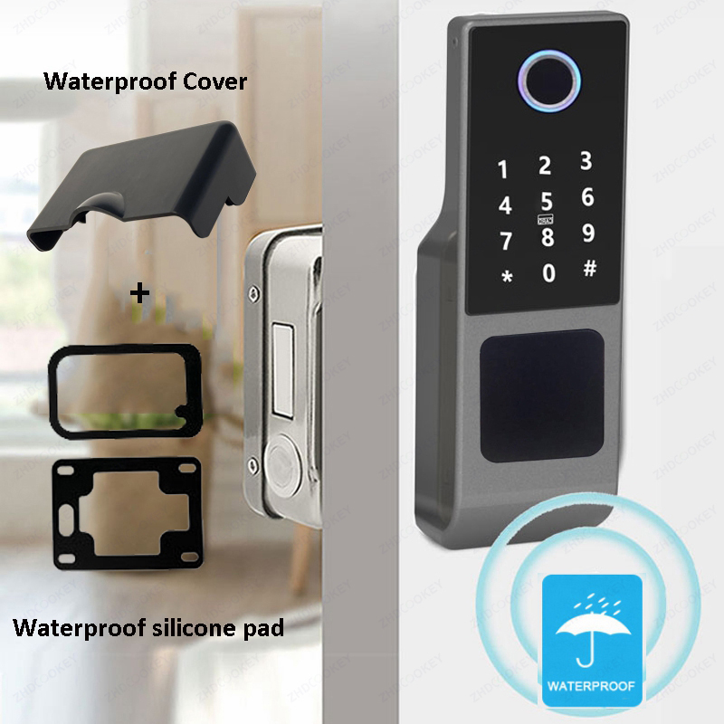 Cerradura de puerta con huella - Smart Garden Door Lock reseña y precio