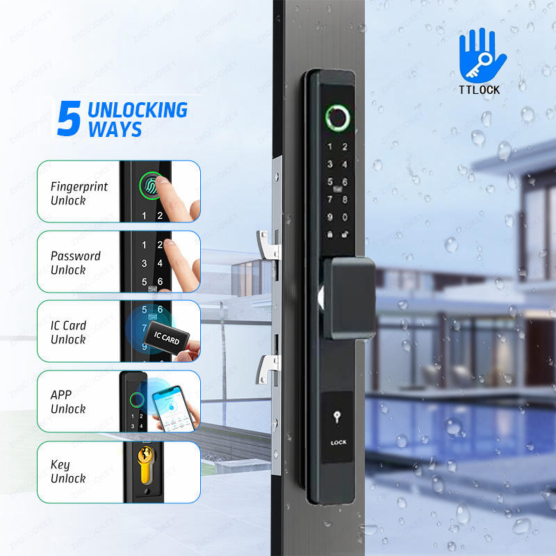 ZHDCOOKEY Cerradura Digital Bi - Smart Garden Door Lock reseña y precio
