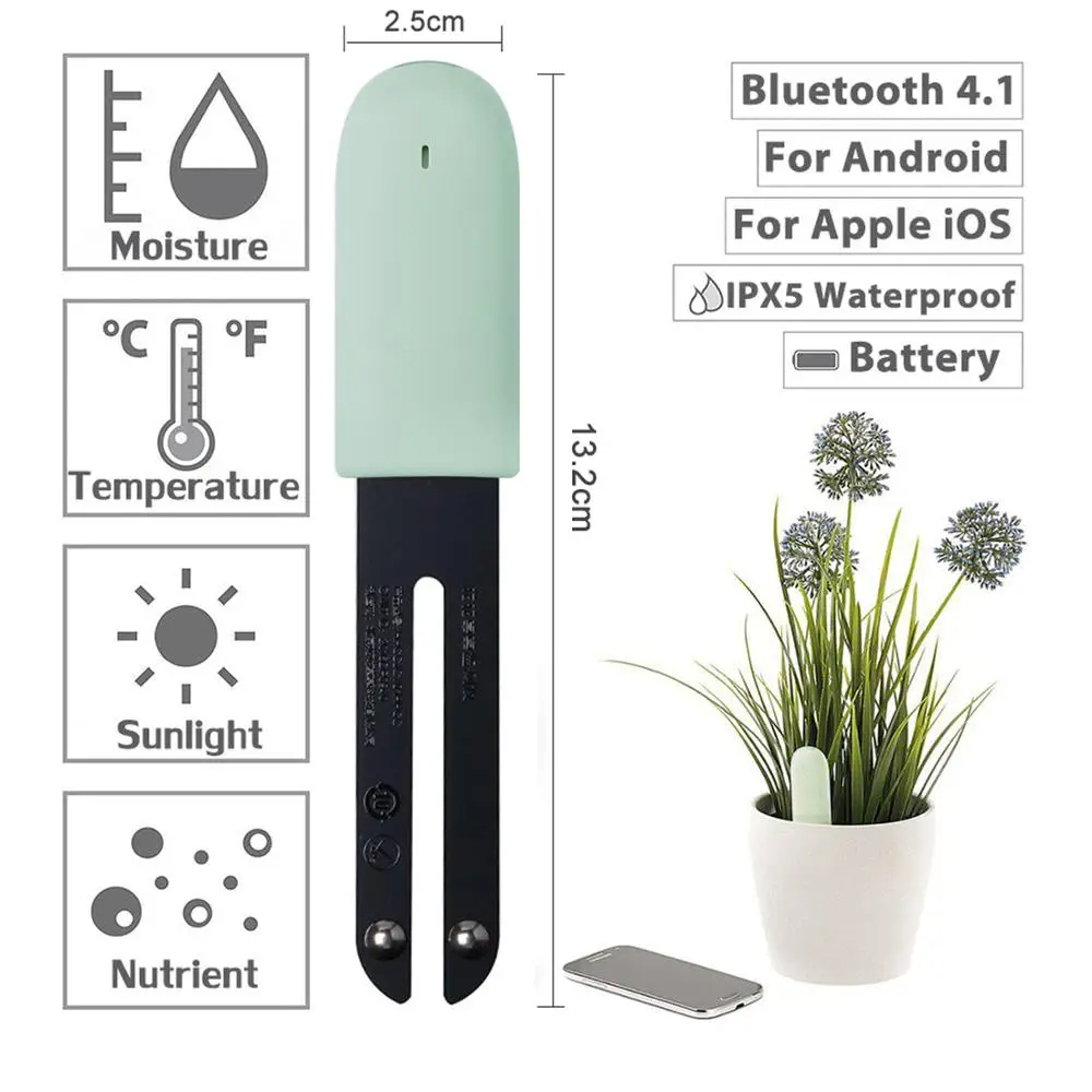 HHCC-Monitor inteligente de fl - Smart Garden Zigbee reseña y precio