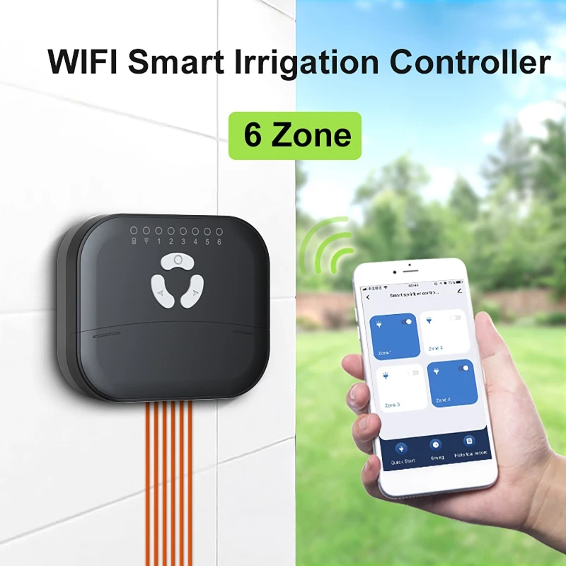 Controlador de riego inteligen - Smart Garden Zone reseña y precio