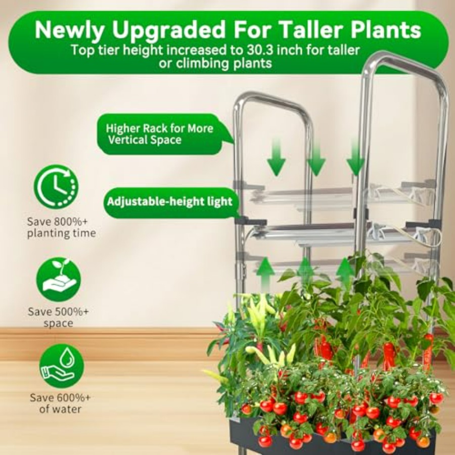 Sistema de cultivo hidropónico - Smart Garden Lighting System reseña y precio