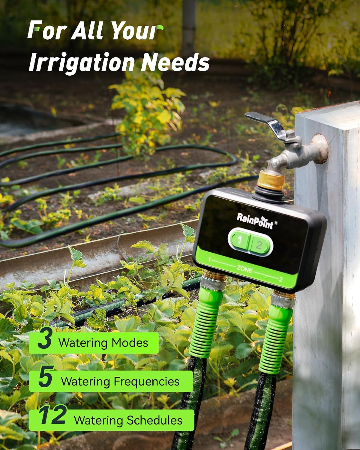Temporizador de Riego Intelige - Smart Garden Zone reseña y precio