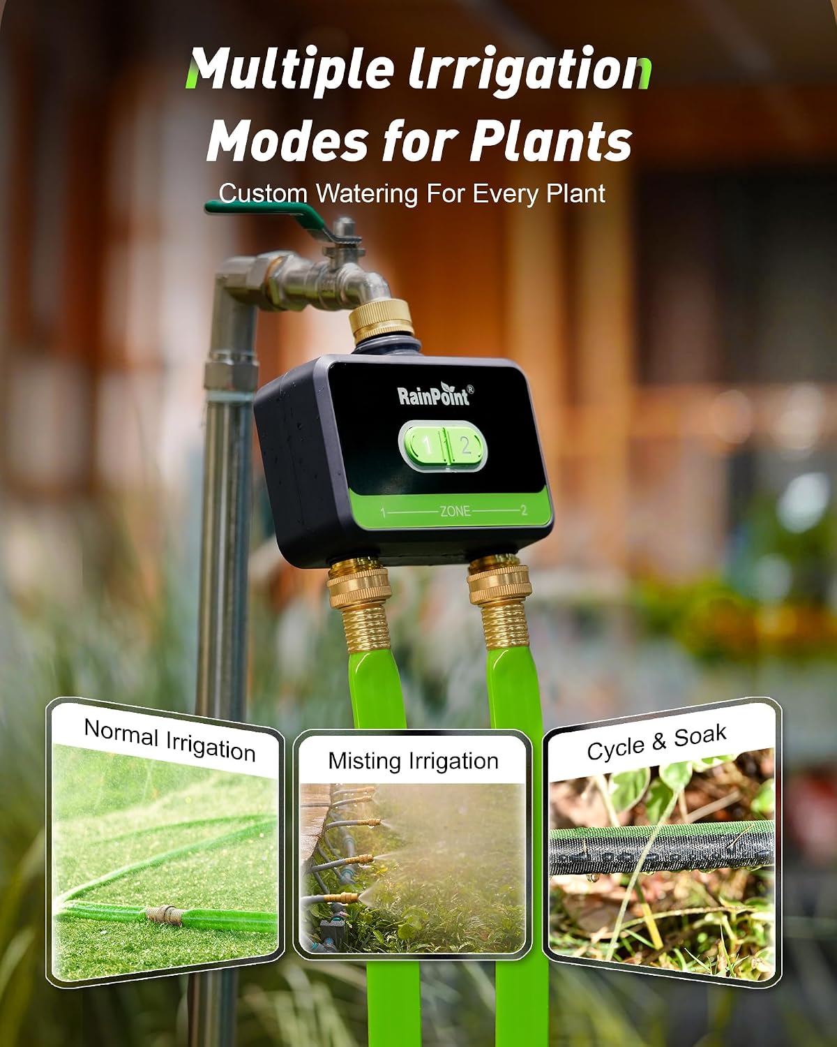 Temporizador de Riego Intelige - Smart Garden Zone reseña y precio