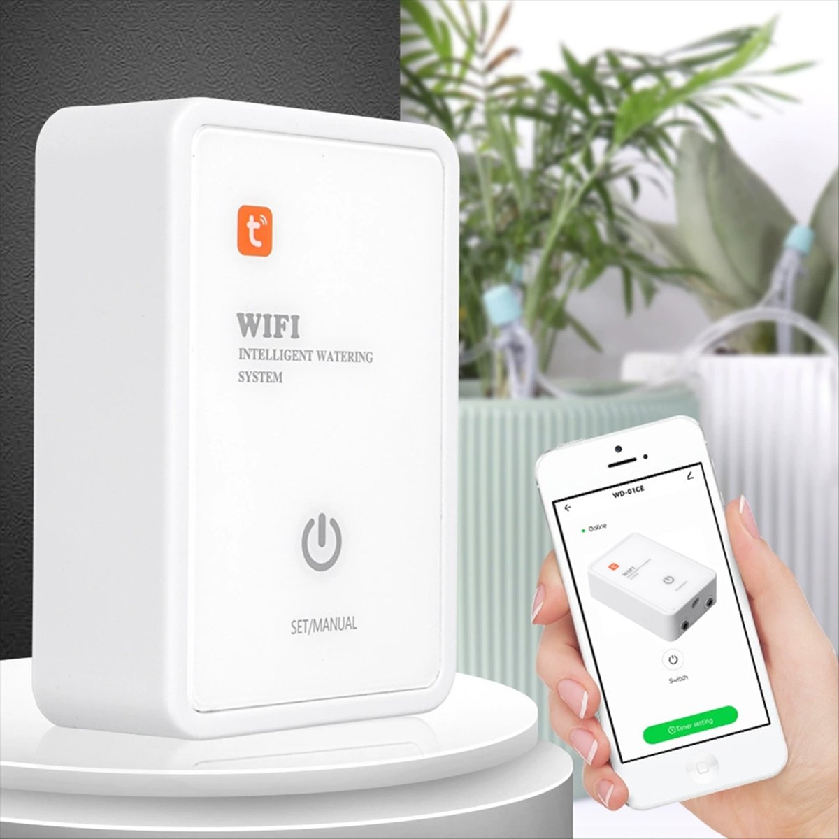 Sistema de riego inteligente T - Smart Garden Box reseña y precio