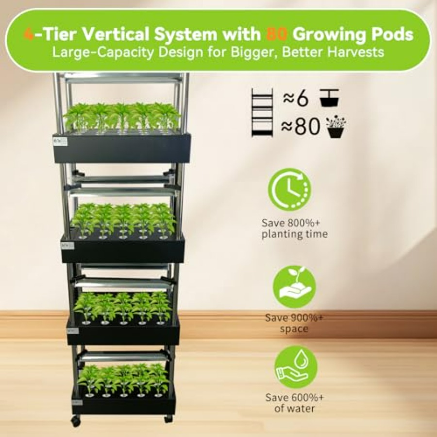 Sistema de cultivo hidropónico - Smart Garden Lighting System reseña y precio