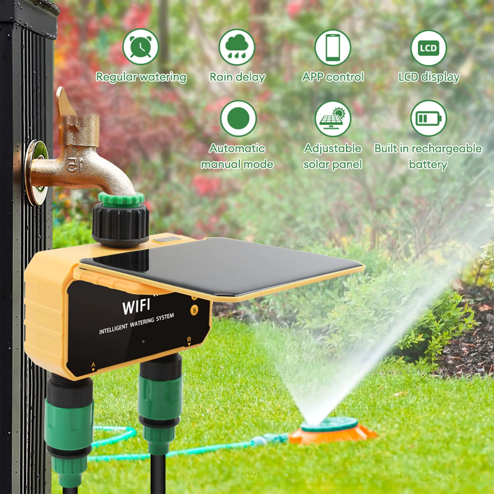 Temporizador de Riego Intelige - Smart Garden Usa reseña y precio