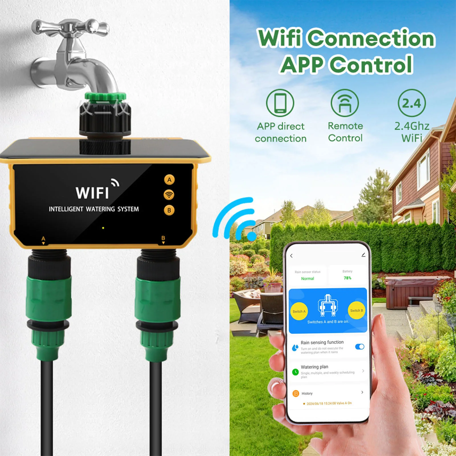 Temporizador de Riego Intelige - Smart Garden Usa reseña y precio