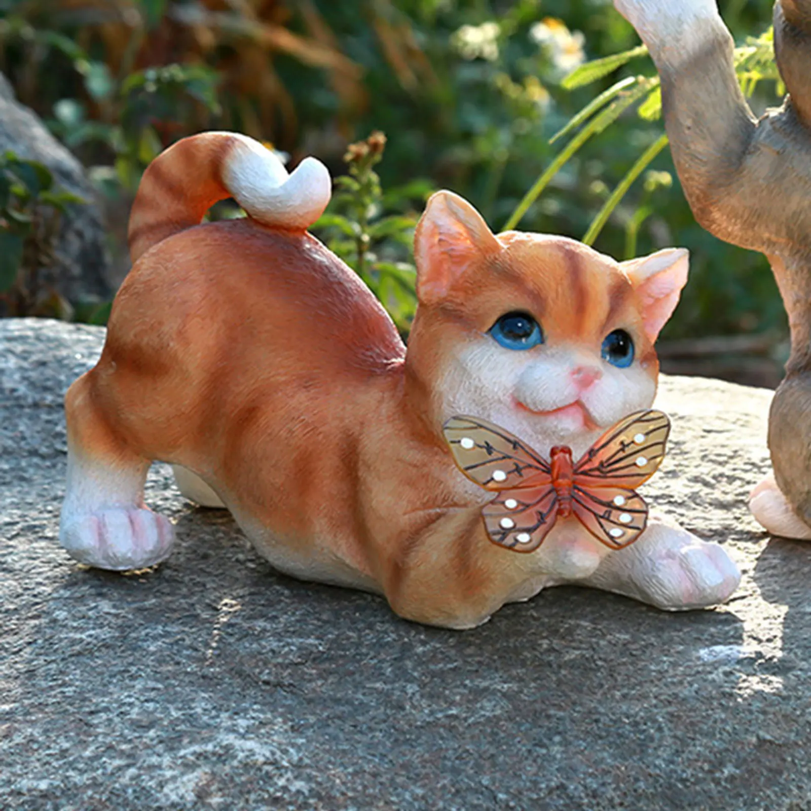 Escultura de gato al aire libr - Smart Garden Lighting System reseña y precio