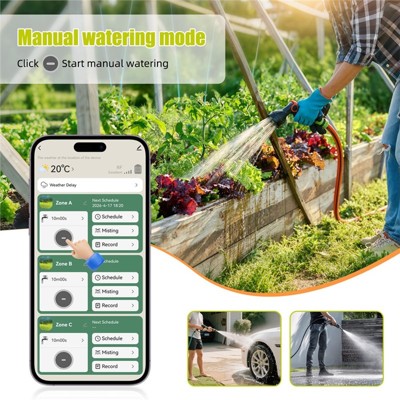 Temporizador de Agua Inteligen - Smart Garden Zone reseña y precio