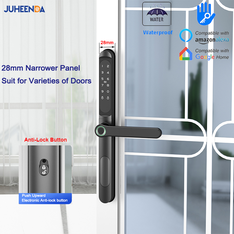 Cerradura inteligente de alumi - Smart Garden Door Lock reseña y precio
